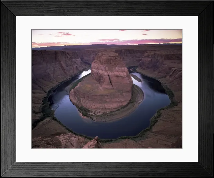 Framed Print : Horseshoe Bend, Colorado River, Utah, United States of America (U Framed Print : Horseshoe Bend, Colorado River, Utah, United States of America (U