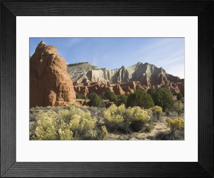 Framed Print : _LEF5218. Kodachrome Basin State Park, Utah, United States of America, North America