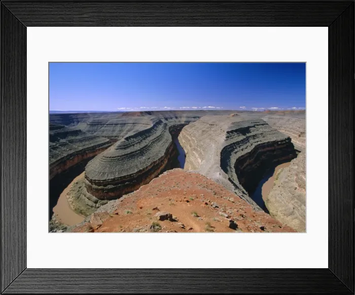 Framed Print : Goosenecks Framed Print : Goosenecks