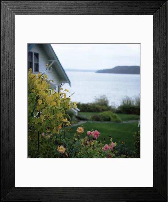 Framed Print : View of Puget Sound Framed Print : View of Puget Sound