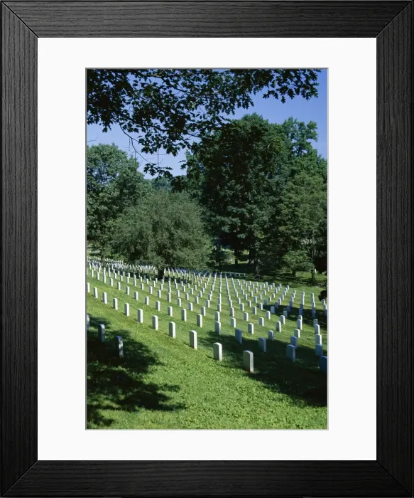 Framed Print : Arlington Cemetery, Arlington, Virginia, United States of America (U Framed Print : Arlington Cemetery, Arlington, Virginia, United States of America (U