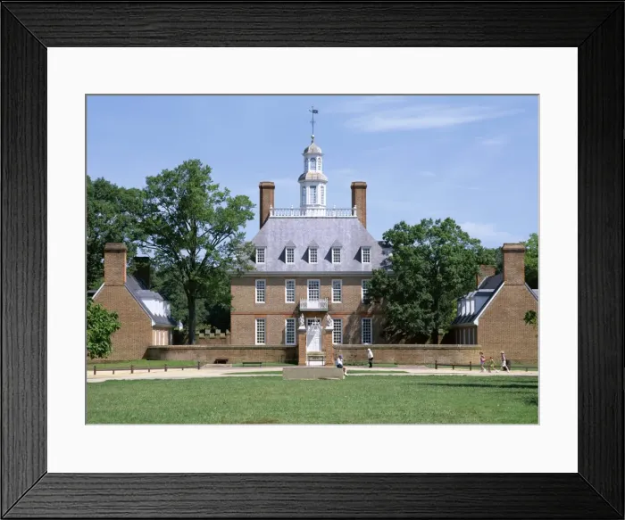 Framed Print : Exterior of Governors Palace Framed Print : Exterior of Governors Palace