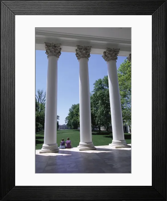 Framed Print : The Rotunda designed by Thomas Jefferson Framed Print : The Rotunda designed by Thomas Jefferson