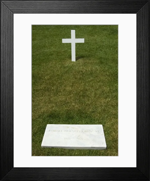 Framed Print : Tomb of Bobby (Robert) Kennedy at Arlington National Cemetery Framed Print : Tomb of Bobby (Robert) Kennedy at Arlington National Cemetery