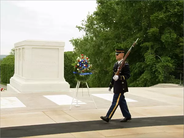 Guard at the Tomb of the Unknown Soldier