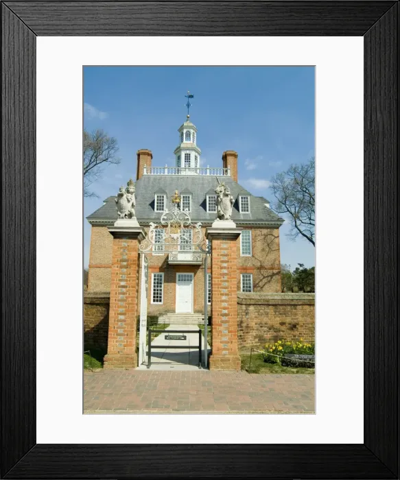 Framed Print : Governors Palace Framed Print : Governors Palace