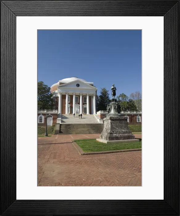 Framed Print : mcs0139. University of Virginia, Charlottesville Framed Print : mcs0139. University of Virginia, Charlottesville