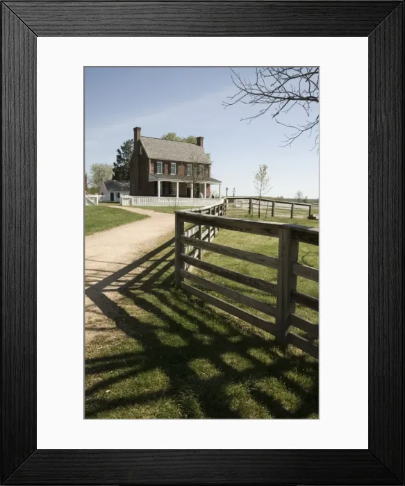 Framed Print : mcs0146. Appomattox Courthouse, Virginia, United States of America, North America Framed Print : mcs0146. Appomattox Courthouse, Virginia, United States of America, North America