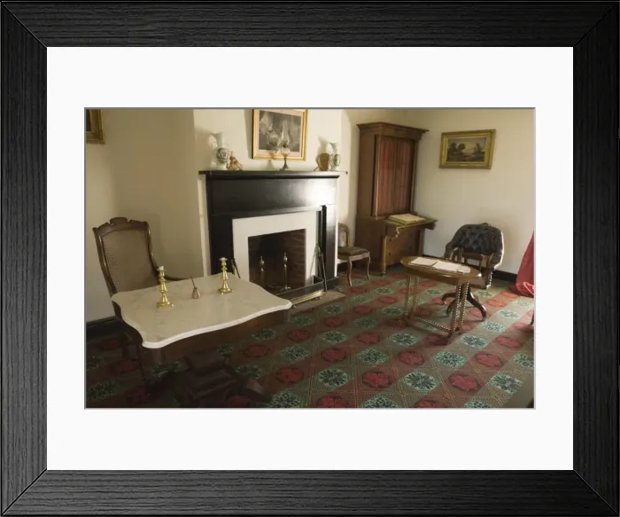 Framed Print : mcs0148. McLean House, Appomattox Courthouse, Virginia Framed Print : mcs0148. McLean House, Appomattox Courthouse, Virginia