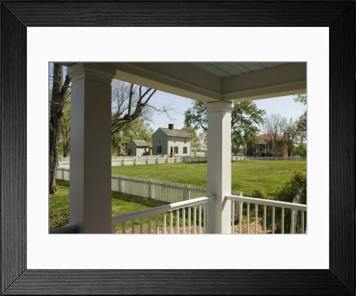 Framed Print : mcs0149. Appomattox Courthouse, Virginia, United States of America, North America Framed Print : mcs0149. Appomattox Courthouse, Virginia, United States of America, North America