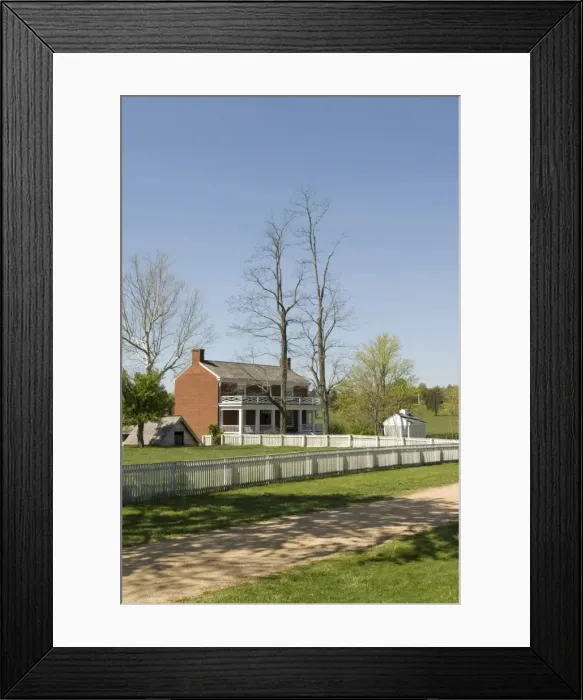Framed Print : mcs0150. McLean House, Appomattox Courthouse, Virginia Framed Print : mcs0150. McLean House, Appomattox Courthouse, Virginia