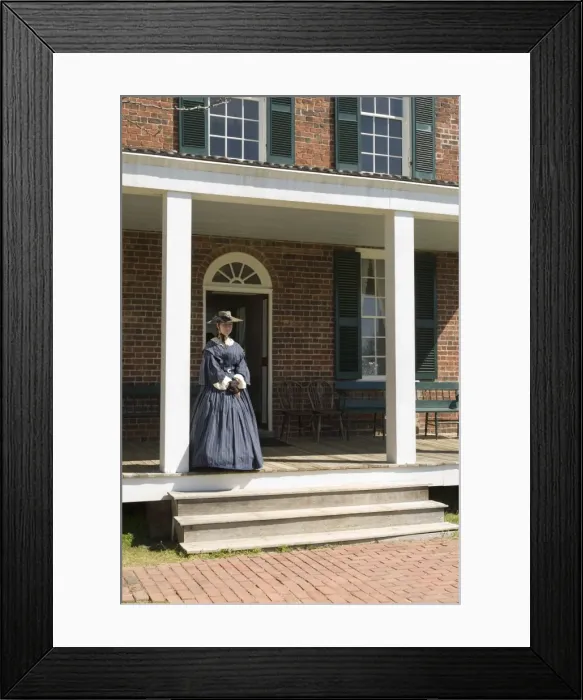 Framed Print : mcs0151. Appomattox Courthouse, Virginia, United States of America, North America Framed Print : mcs0151. Appomattox Courthouse, Virginia, United States of America, North America