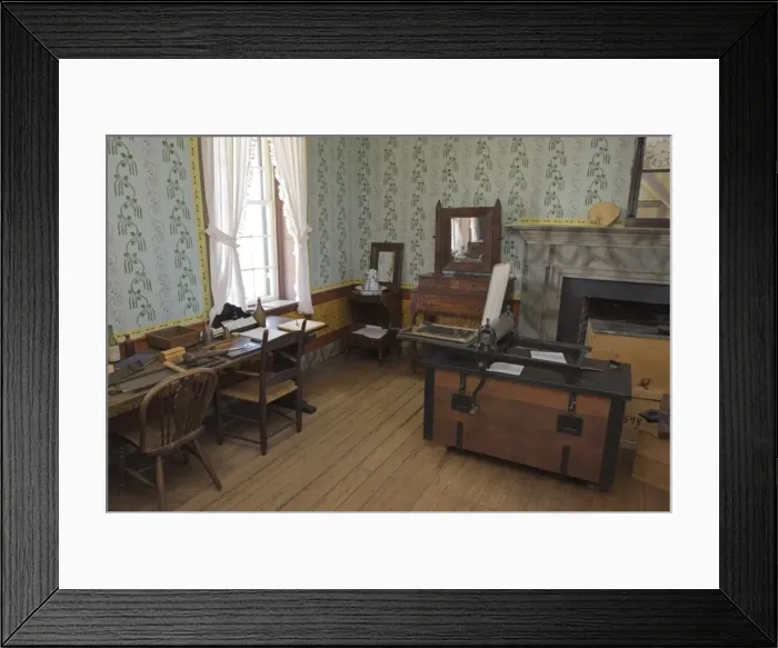 Framed Print : mcs0153. Appomattox Courthouse, Virginia, United States of America, North America Framed Print : mcs0153. Appomattox Courthouse, Virginia, United States of America, North America