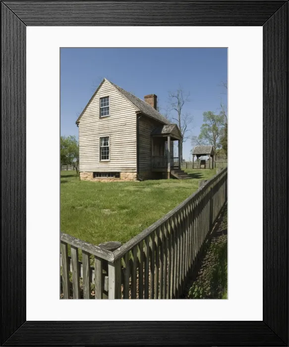 Framed Print : mcs0154. Appomattox Courthouse, Virginia, United States of America, North America Framed Print : mcs0154. Appomattox Courthouse, Virginia, United States of America, North America