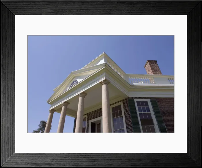 Framed Print : mcs0157. Thomas Jeffersons Poplar Forest, Virginia Framed Print : mcs0157. Thomas Jeffersons Poplar Forest, Virginia