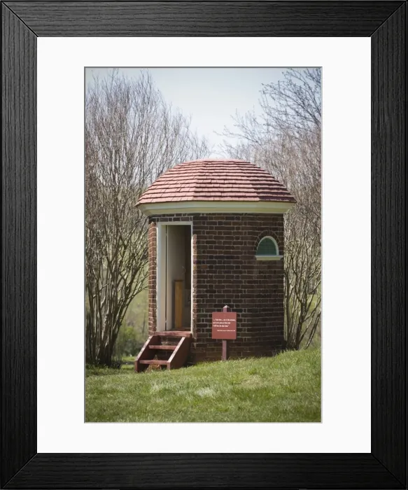 Framed Print : mcs0161. Thomas Jeffersons Poplar Forest, Virginia Framed Print : mcs0161. Thomas Jeffersons Poplar Forest, Virginia