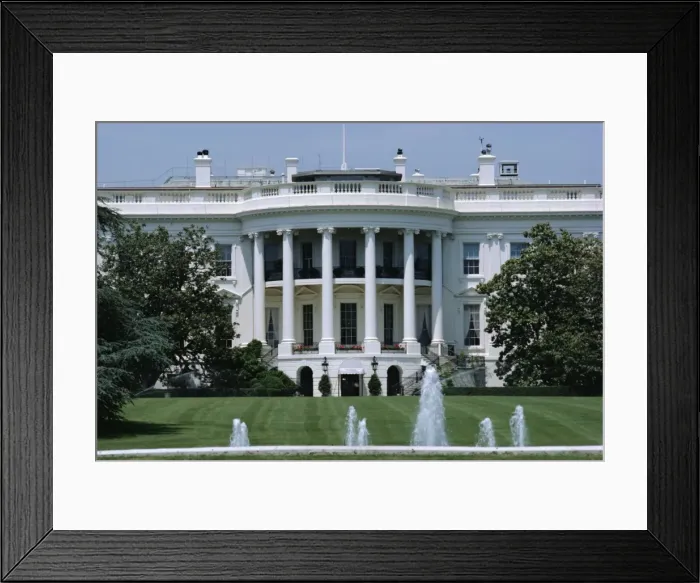 Framed Print : The White House Framed Print : The White House