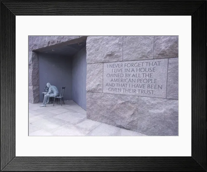 Framed Print : Franklin D Framed Print : Franklin D