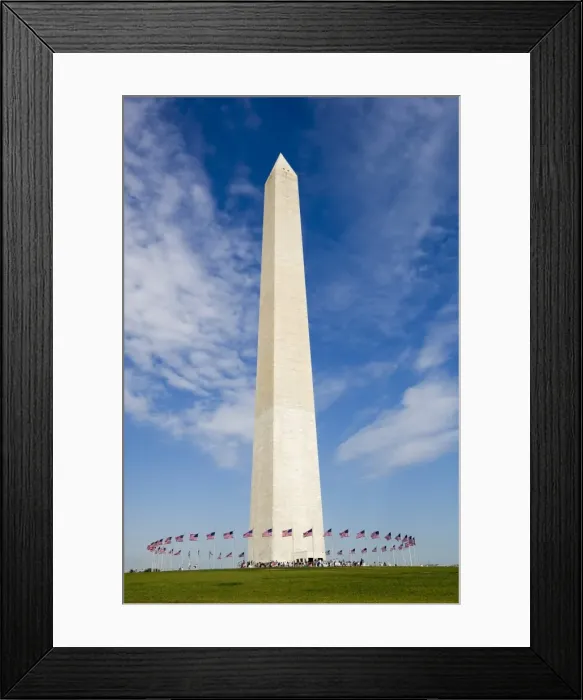 Framed Print : Washington Mounument, Washington D Framed Print : Washington Mounument, Washington D