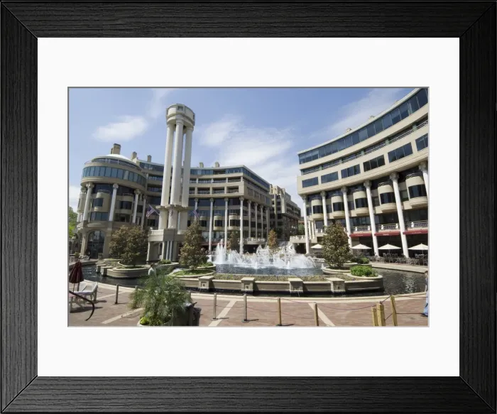 Framed Print : Washington Harbour, Georgetown, Washington D Framed Print : Washington Harbour, Georgetown, Washington D
