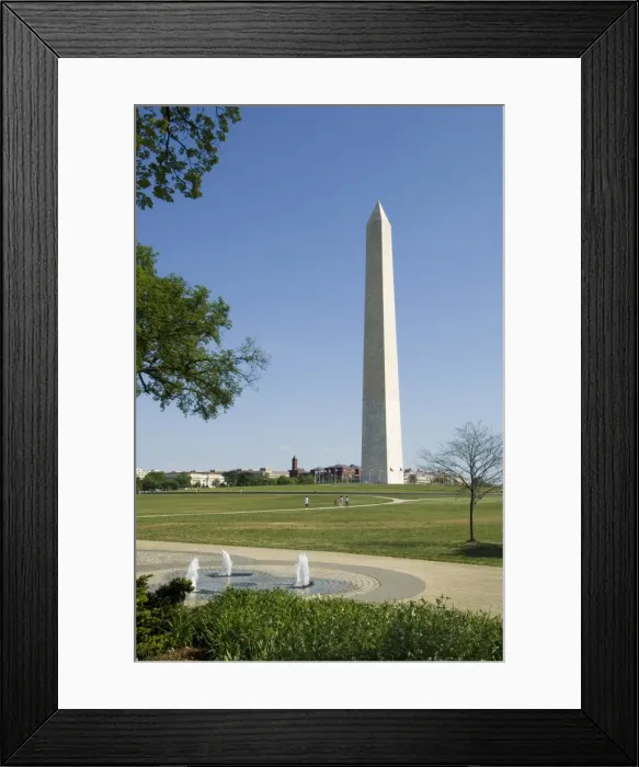 Framed Print : Washington Mounument, Washington D Framed Print : Washington Mounument, Washington D