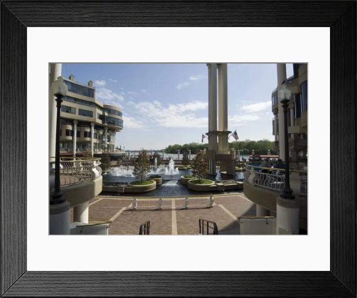 Framed Print : Washington Harbour, Georgetown, Washington D Framed Print : Washington Harbour, Georgetown, Washington D
