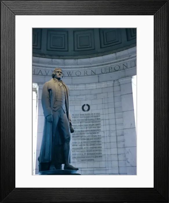 Framed Print : Thomas Jefferson Memorial, Washington D Framed Print : Thomas Jefferson Memorial, Washington D
