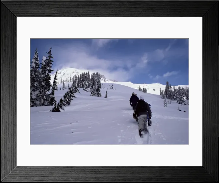 Framed Print : Snowboarders Framed Print : Snowboarders