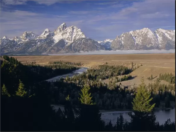 Snake River and the Tetons