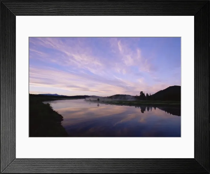 Framed Print : Oxbow Bend at dawn Framed Print : Oxbow Bend at dawn