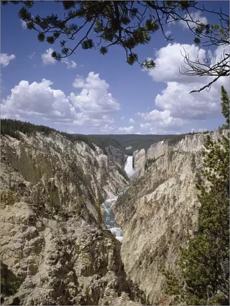 Lower Yellowstone Falls from Artists Point