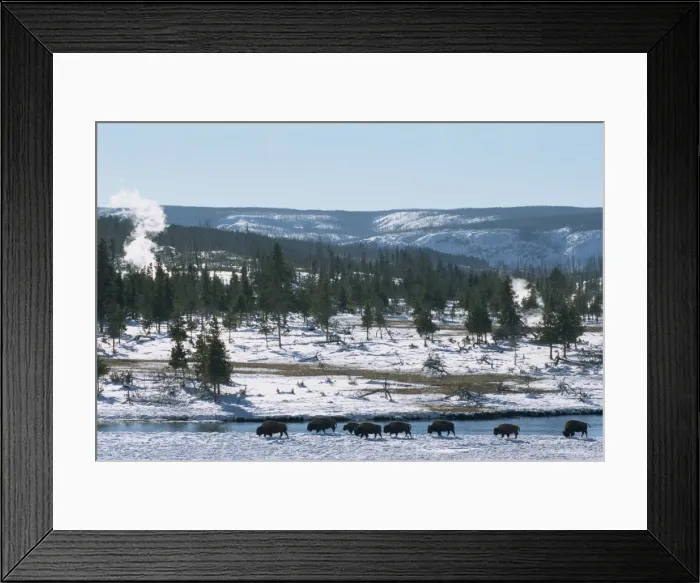 Framed Print : Winter in Midway basin Framed Print : Winter in Midway basin