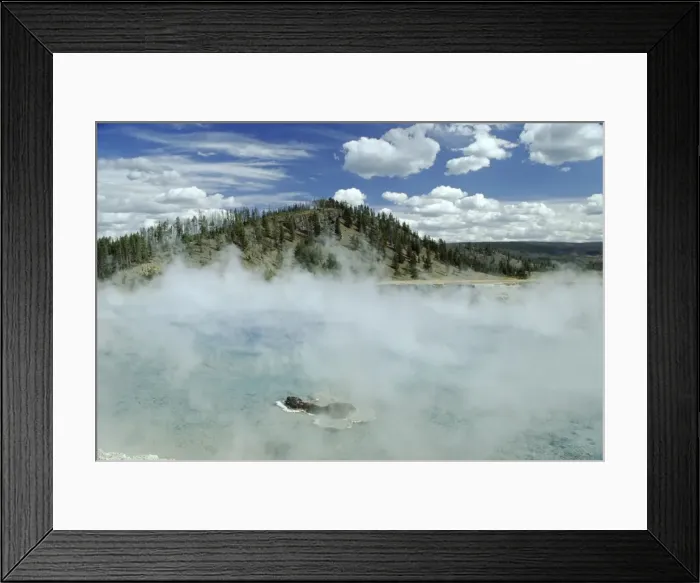 Framed Print : Excelsior Geyser Crater Framed Print : Excelsior Geyser Crater