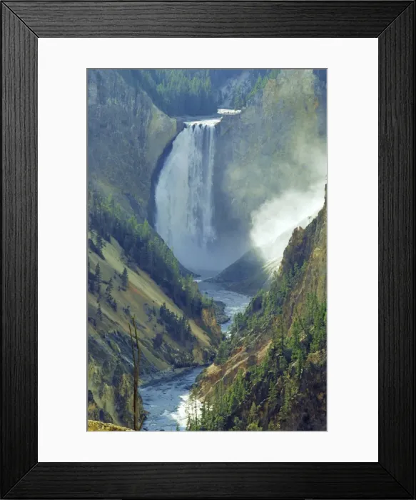Framed Print : Waterfall in the Grand Canyon Framed Print : Waterfall in the Grand Canyon