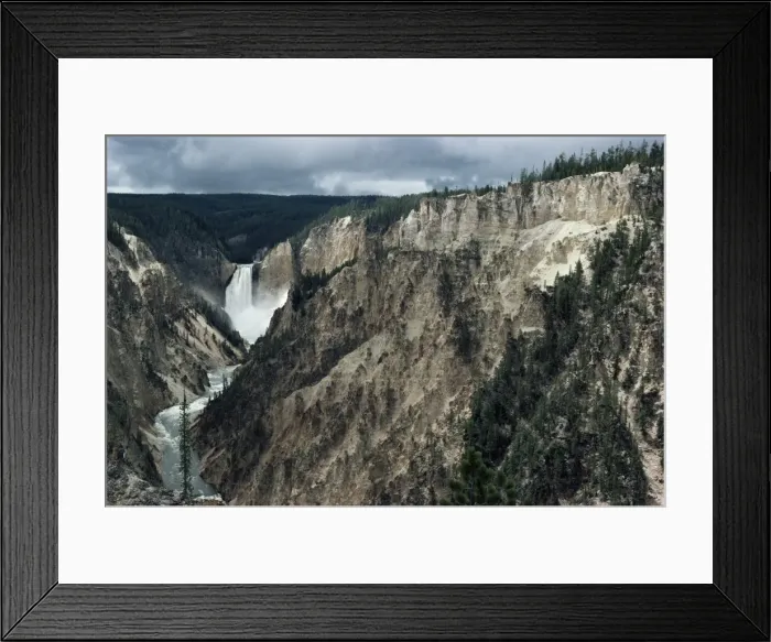 Framed Print : Waterfall at Artists Point Framed Print : Waterfall at Artists Point