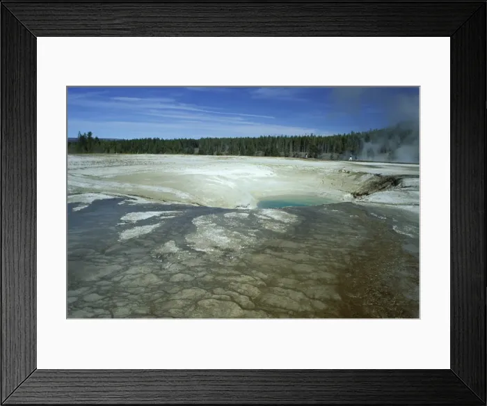 Framed Print : Midway Geyser Basin Framed Print : Midway Geyser Basin