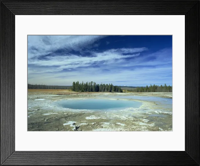 Framed Print : Opal Pool, Midway Geyser Basin Framed Print : Opal Pool, Midway Geyser Basin