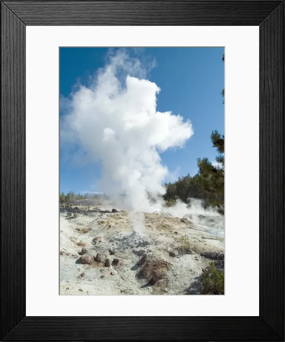 Framed Print : Norris Geysers Framed Print : Norris Geysers