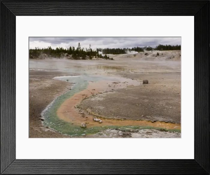 Framed Print : SP022093. Norris Geyser Basin, Yellowstone National Park Framed Print : SP022093. Norris Geyser Basin, Yellowstone National Park