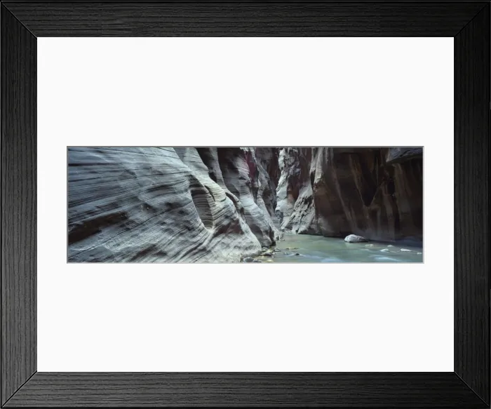 Framed Print : Virgin River flowing through the Virgin Narrows Framed Print : Virgin River flowing through the Virgin Narrows
