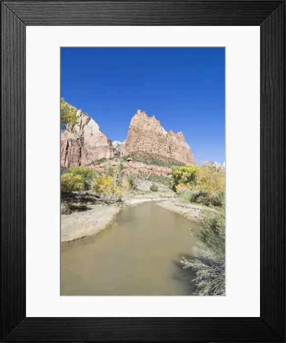 Framed Print : _TUW7330. Zion National Park, Utah, United States of America, North America Framed Print : _TUW7330. Zion National Park, Utah, United States of America, North America