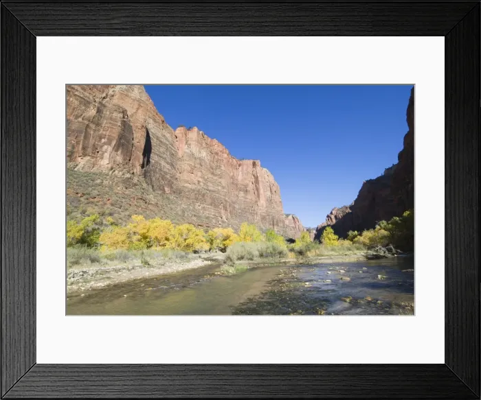 Framed Print : _TUW7220. Zion National Park, Utah, United States of America, North America Framed Print : _TUW7220. Zion National Park, Utah, United States of America, North America