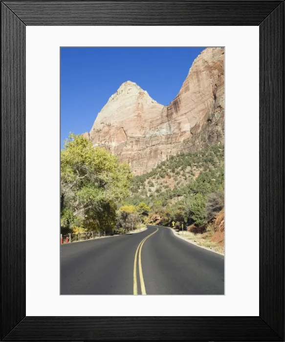 Framed Print : _TUW7177. Zion National Park, Utah, United States of America, North America Framed Print : _TUW7177. Zion National Park, Utah, United States of America, North America