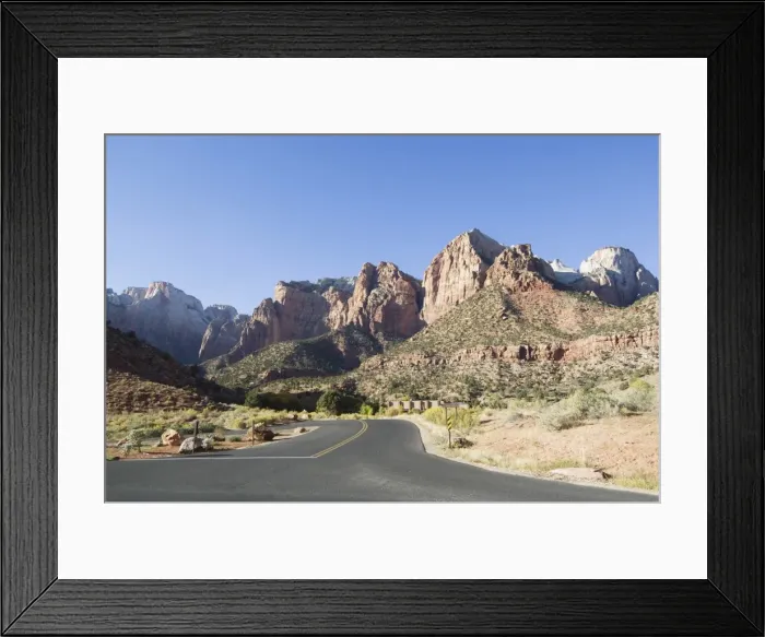Framed Print : _TUW7136. Zion National Park, Utah, United States of America, North America Framed Print : _TUW7136. Zion National Park, Utah, United States of America, North America