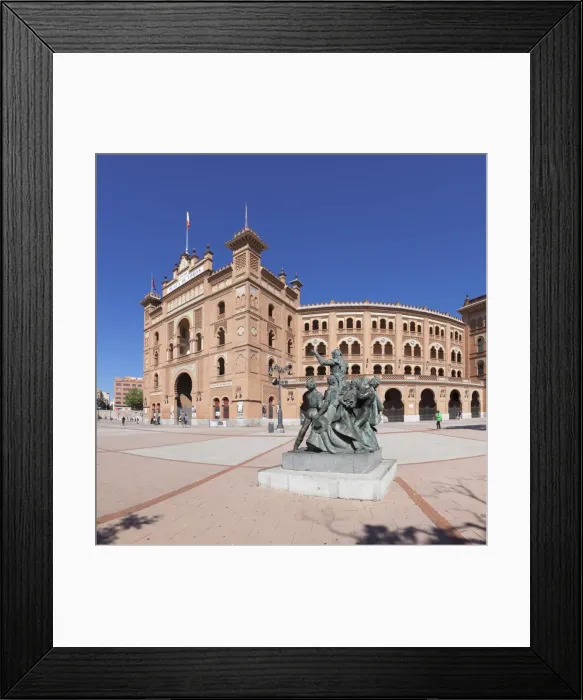 Framed Print : Las Ventas bull ring, mudejar building, Plaza de Toros, Madrid, Spain, Europe Framed Print : Las Ventas bull ring, mudejar building, Plaza de Toros, Madrid, Spain, Europe
