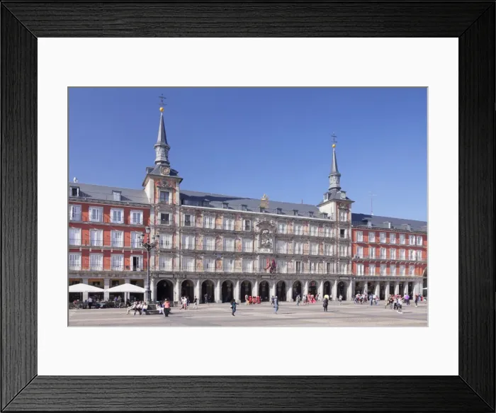 Framed Print : Casa de la Panaderia, Plaza Mayor, Madrid, Spain, Europe Framed Print : Casa de la Panaderia, Plaza Mayor, Madrid, Spain, Europe