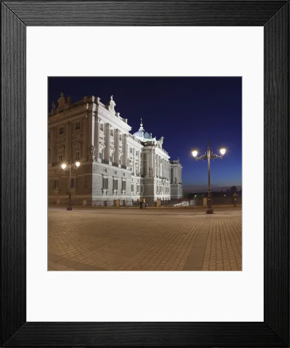 Framed Print : Royal Palace (Palacio Real), Madrid, Spain, Europe Framed Print : Royal Palace (Palacio Real), Madrid, Spain, Europe