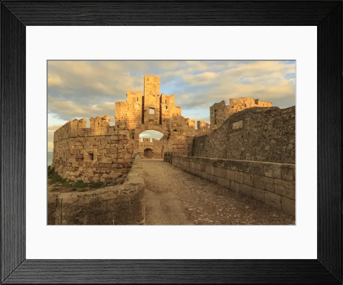 Framed Print : Liberty Gate at sunset, Medieval Old Rhodes Town, UNESCO World Heritage Site, Rhodes Framed Print : Liberty Gate at sunset, Medieval Old Rhodes Town, UNESCO World Heritage Site, Rhodes