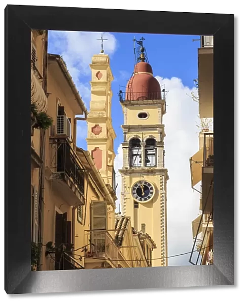 St. Spyridion Church Bell Tower, Old Town, Corfu Town, UNESCO World Heritage Site