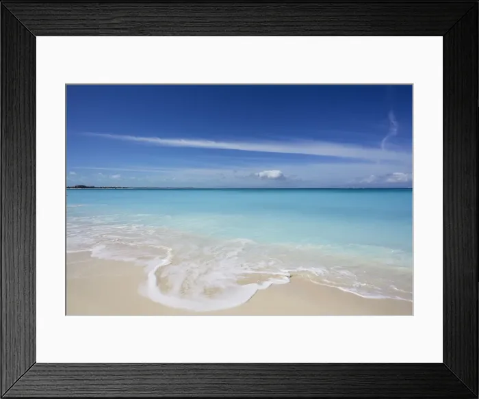 Framed Print : The sands of Grace Bay, the most spectacular beach on Providenciales, Turks and Caicos Framed Print : The sands of Grace Bay, the most spectacular beach on Providenciales, Turks and Caicos